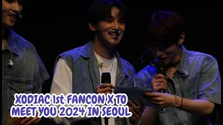 Xodiac 1st Fancon X to meet you in Seoul 2024