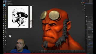 Hellboy head