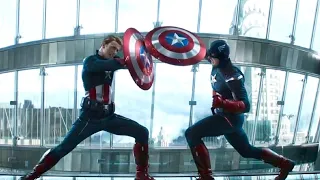 Cap vs Captain America Fight Scene In (HINDI)- Avengers 4: Endgame (2019) Movie Clip|YV Review|