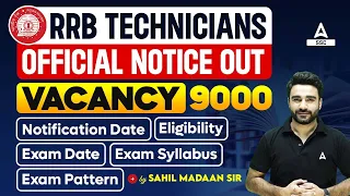 RRB Technician Vacancy 2024 | Railway Technician Syllabus, Age, Exam Pattern, Eligibility Details