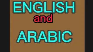 hi learn English and arabic