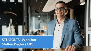 AfD-Kandidat Steffen Degler in der STUGGI.TV-Wählbar | STUGGI.TV