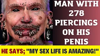 MAN WITH 278 PIERCINGS ON HIS GENITALS | ROLF BUCHHOLZ