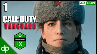 CALL OF DUTY VANGUARD - Campaña Gameplay Español | Parte 1 (COD Vanguard 2021) Xbox Series X 4K