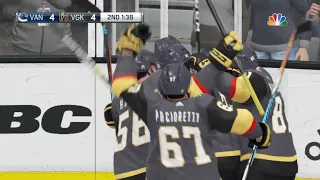 NHL 19 - Vancouver Canucks Vs Vegas Golden Knights Gameplay - NHL Season Match Oct 24, 2018
