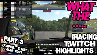 iRacing Twitch Highlights 21S2W7P2 27 April - 3 May 2021 Part 2 Funny moves saves wins fails