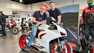 Buying a Brand New 2022 Ducati Panigale V2!!!