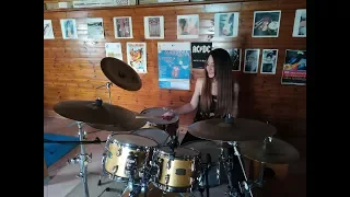 IRON MAIDEN - THE TROOPER - DRUM COVER by CHIARA COTUGNO