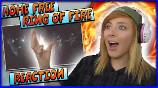 {THIS IS INSANE} Home Free - Ring of Fire (featuring Avi Kaplan of Pentatonix) RACTION