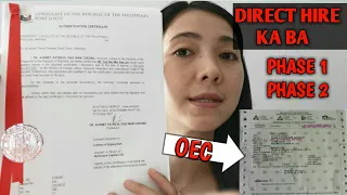 DIRECT HIRE 2021 PROCESSING I REQUIREMENTS NEEDED I STEP BY STEP PROCESS I POEA MAIN OFFICE