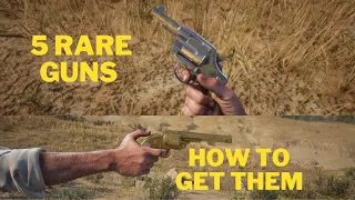 5 Rare Guns And Where To Find Them | Algernon's revolver, Otis Miller | RDR2 Guide