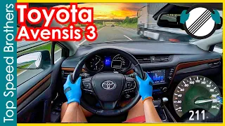 Toyota Avensis III 2.0 D-4D (2016) AUTOBAHN POV TOP SPEED 🚀 #TopSpeedBrothers