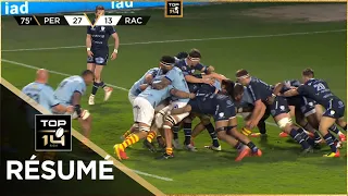 TOP 14 - Résumé USA Perpignan-Racing 92: 34-13 - J20 - 2021-2022