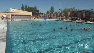 Aquatics center at Atascadero High School opens