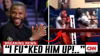 Floyd Mayweather SPARRED Gervonta Davis in  LEAKED FOOTAGE...