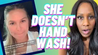 DOCTOR REACTS to WOMAN WHO DOESN’T WASH HER HANDS at Home! 🤯