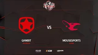 LIVE - Gambit vs Mousesports (bo1 INFERNO  ) | PGL Major Kraków Group Stage