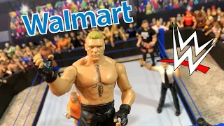 WWE Walmart Toy Shopping - Figure Arena Set Up Reveal for GTS Wrestling Figure Show