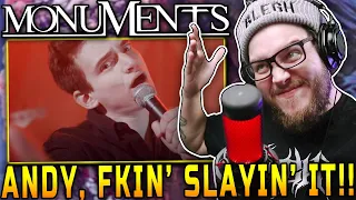 MONUMENTS - Cardinal Red | ft, Mick Gordon ? THE GUY FROM DOOM?! | REACTION / REVIEW