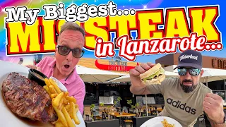 The Search for THE BEST STEAK in LANZAROTE (I made a HUGE MISTAKE)