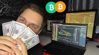 Показываю ВСЕ Сделки! Сделал ЗП за 1 День! Трейдинг Криптовалютой! Binance Futures, Cscalp, Фьючерсы