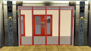 Skyscrapersim , Cliveden Mall - Red Glass Doors