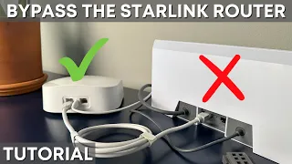 How To Bypass The Starlink Gen 3 Router