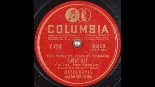 Meyer Davis & his orchestra - Great Day (1941)