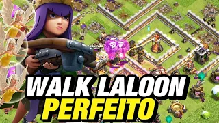 COMO ATACAR DE RAINHA + CURADORAS + BALÃO E LAVA HOUND NO CV 11 LALOON CLASH OF CLANS! APRENDA FÁCIL