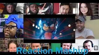 Sonic The Hedgehog New Official Trailer REACTIONS MASHUP