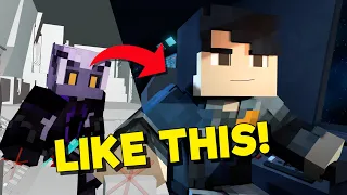 How To Make A Minecraft Animation - STARFALL Behind the Scenes