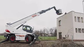 Bobcat Rotary Telehandlers in action