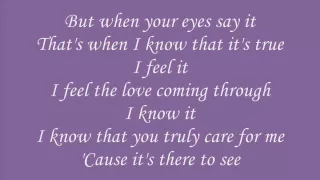 When your eyes say it - Britney Spears lyrics