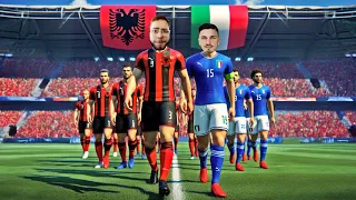 SHQIPERIA VS ITALIA NE EURO 2024 !! - EAFC 24 | SHQIPGaming