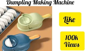 Dumpling Making Machine|Hand Dumpling Maker Machine|Momos Machine Maker|#viral #gadegets