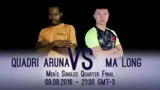 Rio 2016 I Ma Long v Aruna Quadri