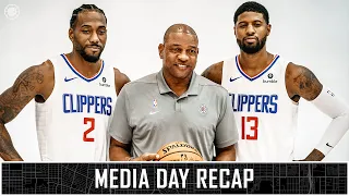 Behind-the-Scenes at Clippers Media Day 2019