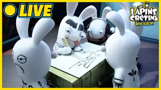 [🔴 LIVE ] LES LAPINS CRETINS INVASION 🐰 Les Lapins S'évadent ! | Lapins Crétins