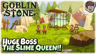 HUGE Boss, The Slime Queen!! | Roguelite RPG | Goblin Stone | 18