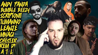 Реакция на MiyaGi , Andy Panda , LeanJe , TumaniYO , Bumble Beezy , ATL , Скриптонит , Рем Дигга ...