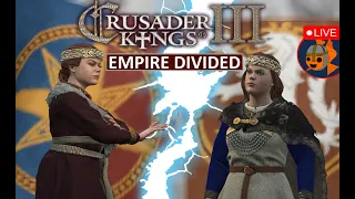 Empire Divided, Mega Campaign, Crusader Kings XXXIX | Livestream