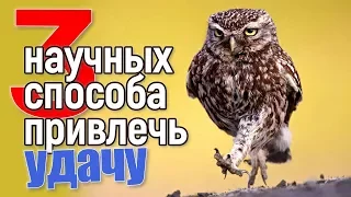 3 НАУЧНЫХ способа привлечь удачу...