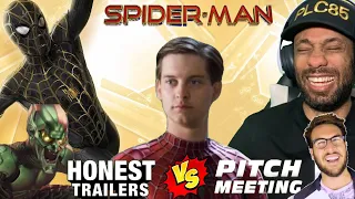 Tobey Maguire's Spider-Man Trilogy: Pitch Meeting Vs Honest Trailers (Reaction)