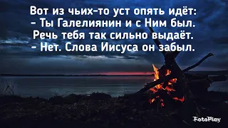 Авторское стихотворение " Пётр у огня". Просмотр под звуки треск костра.