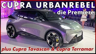 2022 Cupra UrbanRebel Cupra Tavascan & Cupra Terramar Premiere Ausblick 2025 Kurzvorstellung Deutsch