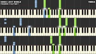 Sonic Lost World - Frozen Factory Zone 1 - Awesome for Piano