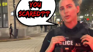 Asselmo is Terrified of Female Officer