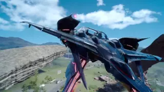 Final Fantasy 15 Noctis Flying Car Official Clip