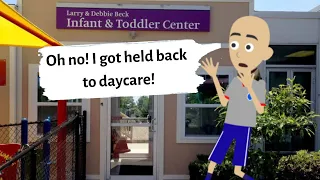 Classic Caillou gets Held Back/Grounded