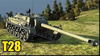 World of Tanks T28 Gameplay (11 Frags - 5,2K Damage)